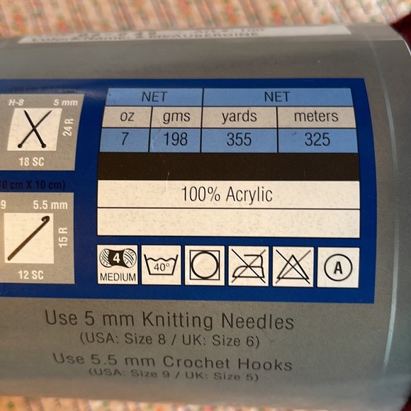 I Love This Yarn-burgundy - Picture 4 of 5